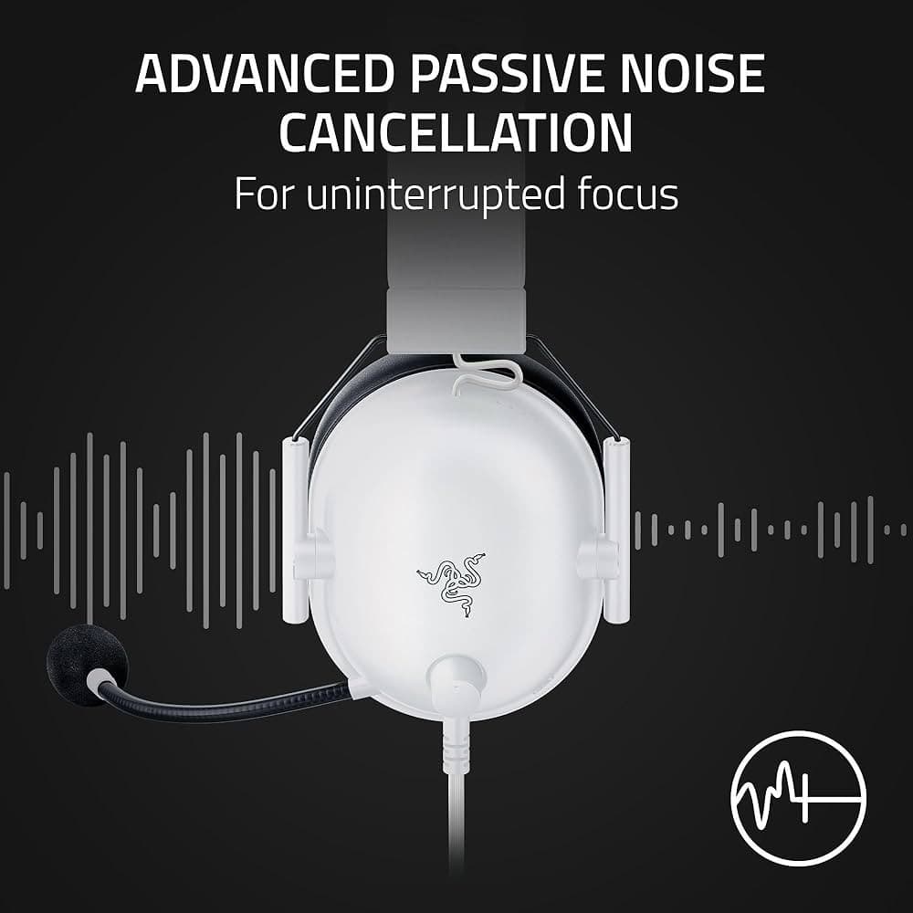 RAZER BLACKSHARK V2 X GAMING - BLANC - Image 2