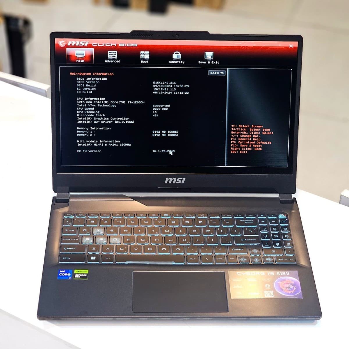 MSI CYBORG A13UC-1291XAE - Image 8