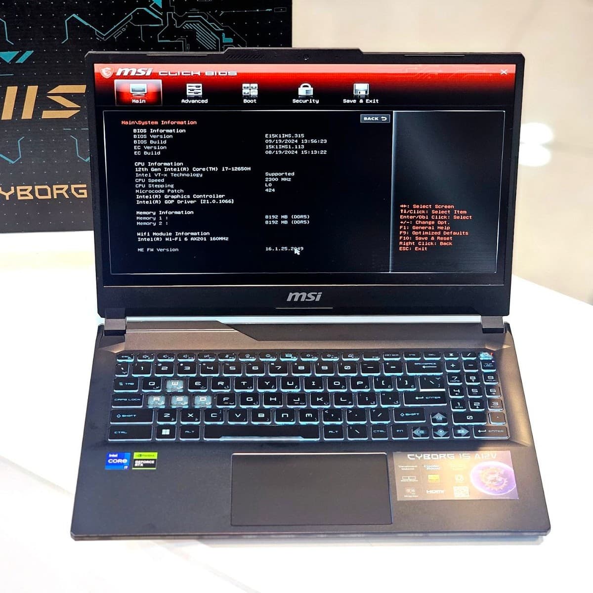 MSI CYBORG A13UC-1291XAE - Image 2