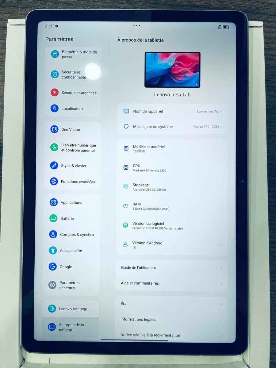LENOVO IDEA TAB 5G + AI - Image 2