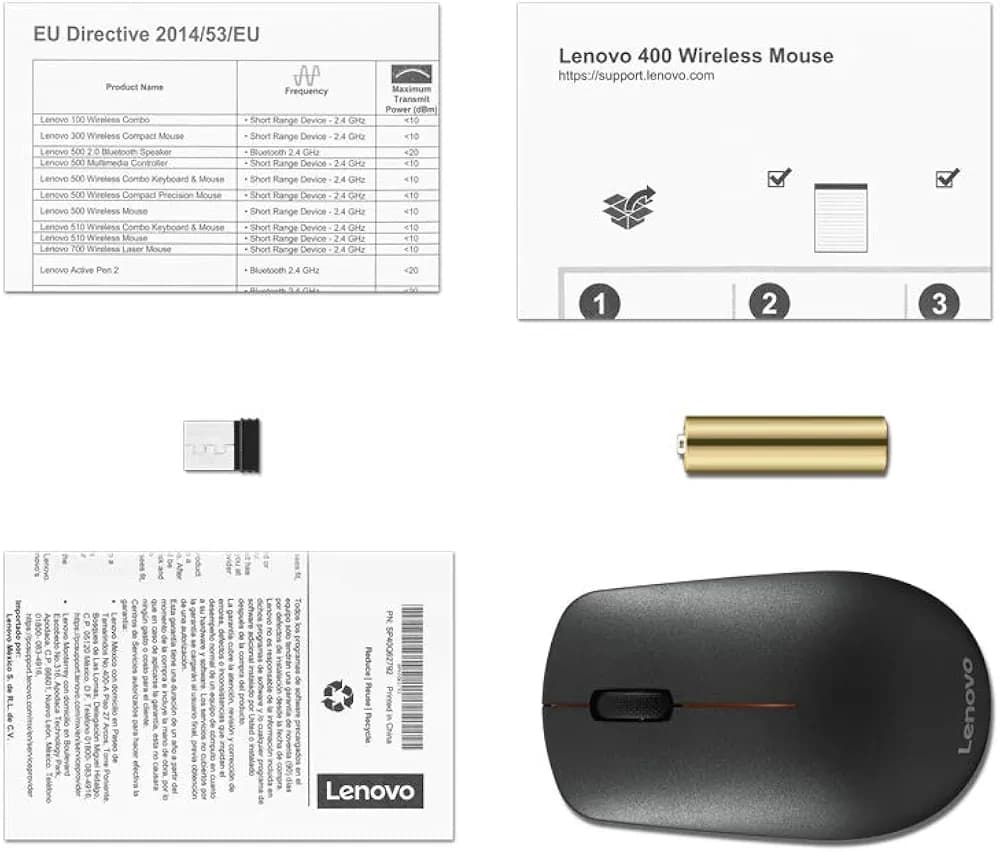 LENOVO 400 - SOURIS SANS FIL - Image 8