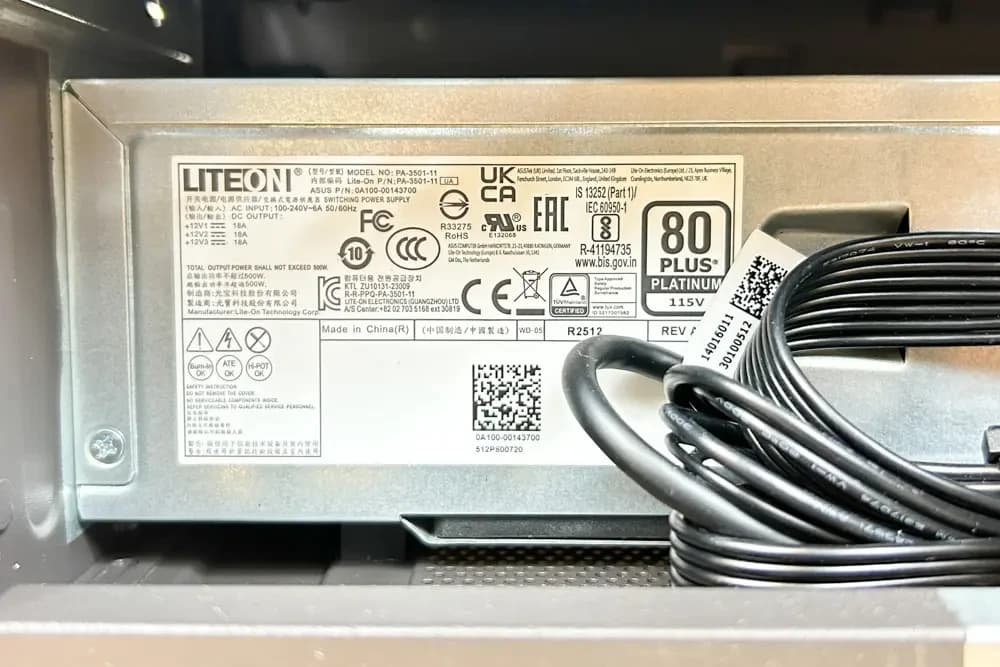 ASUS TUF Gaming T500MV-I5H5060 (2025) Desktop - Image 12