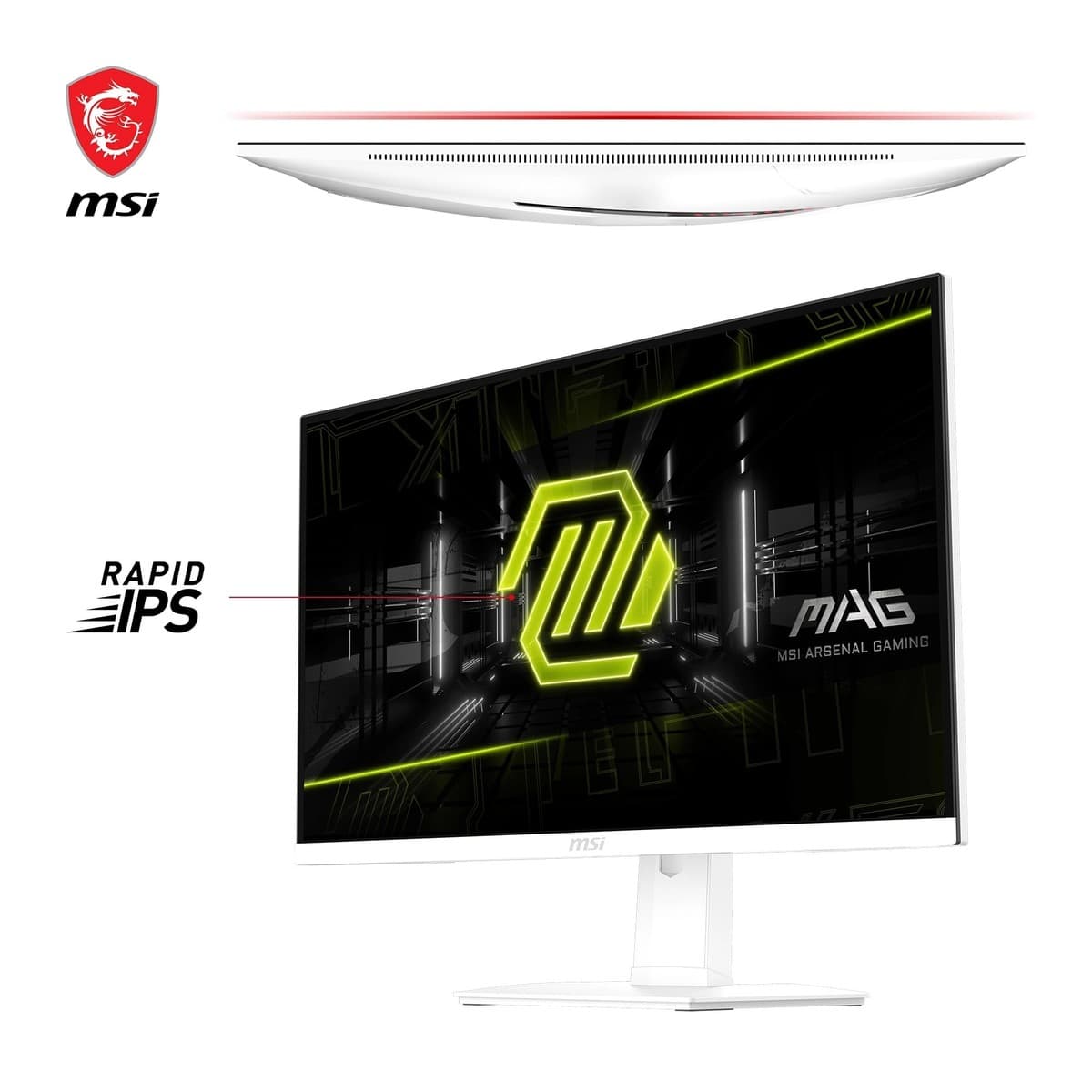 MSI MAG 274QRFW 27" WQHD 2K IPS 180HZ 1MSRGB - Image 2