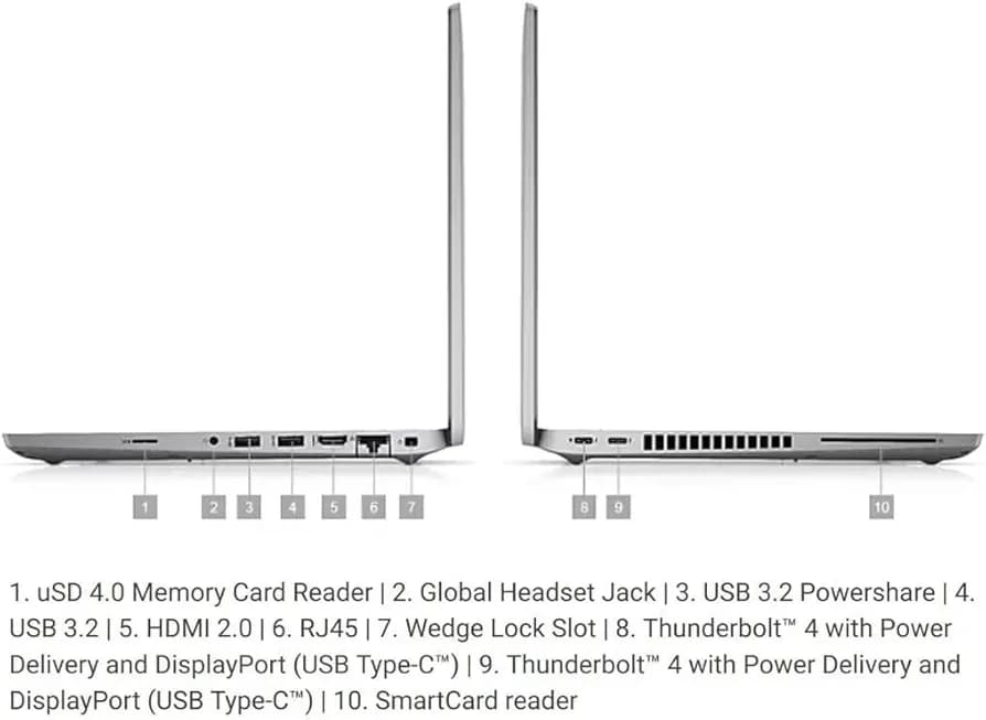 Dell Latitude 5420 / Core i7-11ème @ 3.00GHz / SSD 256Go / RAM 8Go / - Image 11