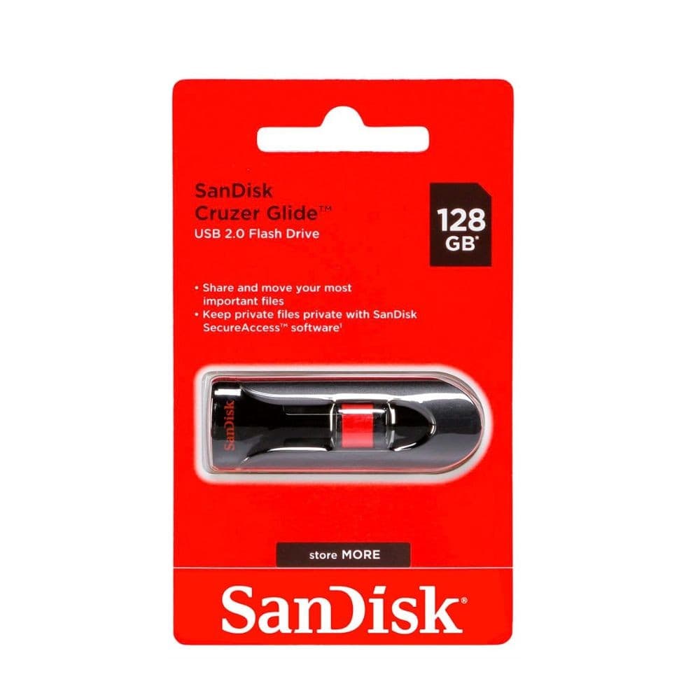 Clé USB SanDisk Cruzer Glide 3.0 - 128 Go - Image 1