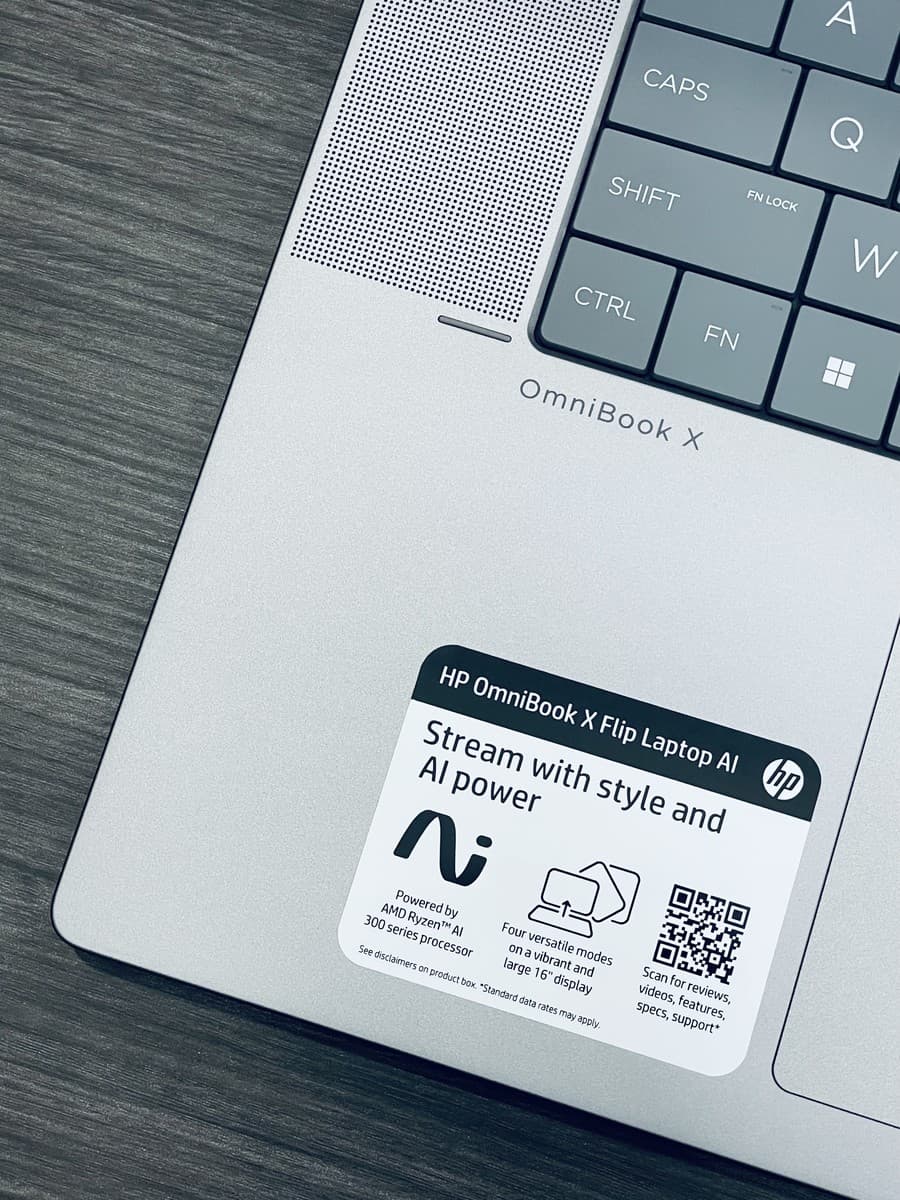 HP OmniBook X Flip NGAI Laptop 16-ar0013dx - Image 8