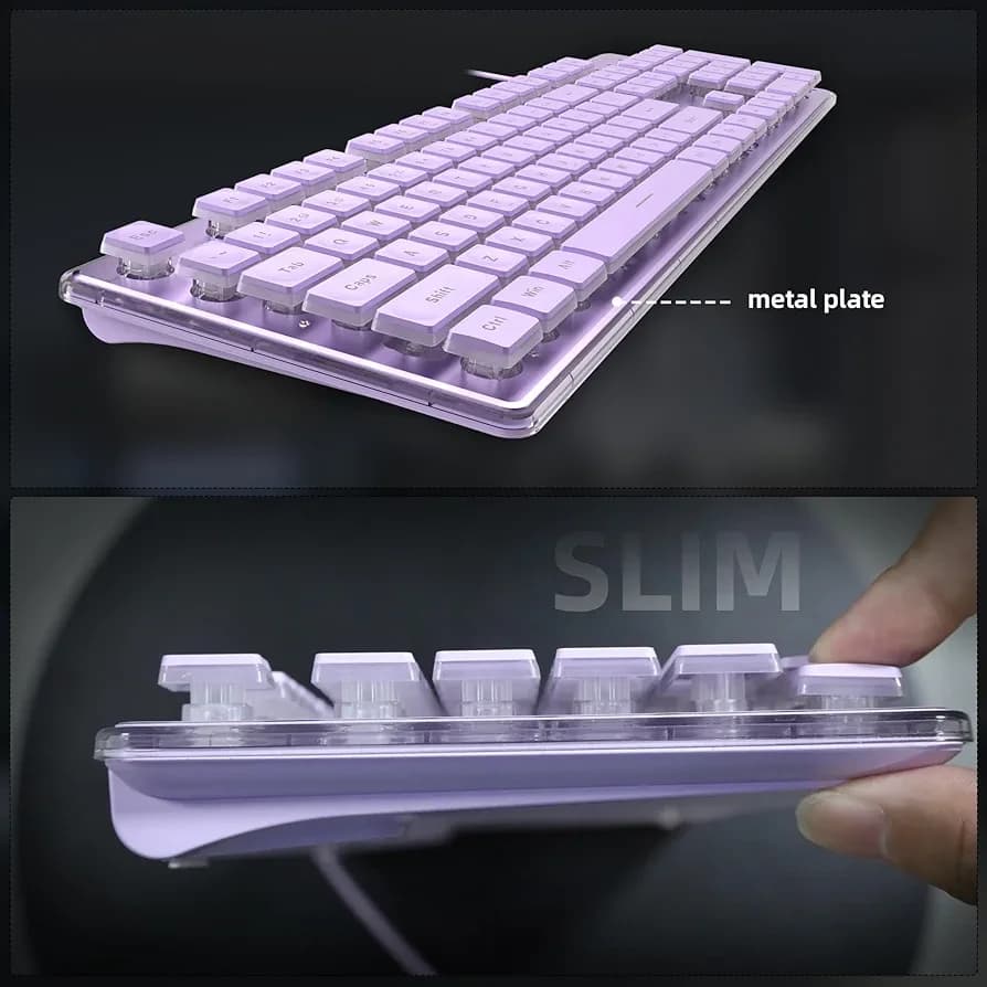 MAGEGEE GK970 COMBO BLANC / ÉCLAIRAGE RGB - Image 5